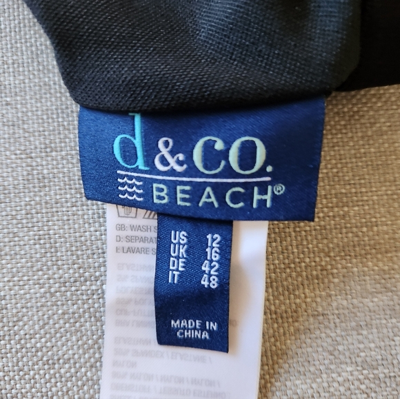 Denim&Co Wrap Front Swim Dress - Picture 6 of 16